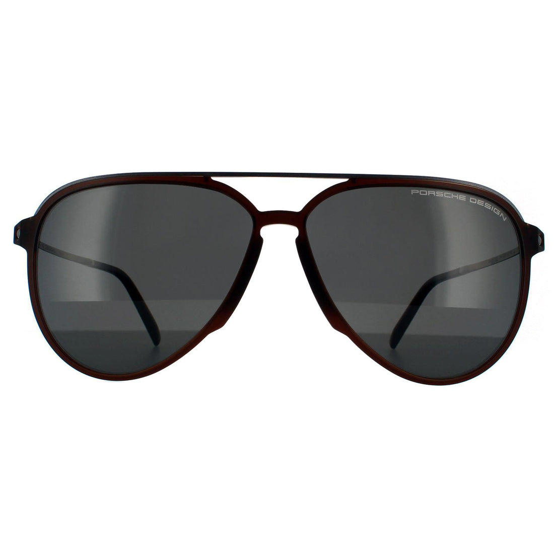 Porsche Design P8912 Sunglasses Brown Grey Grey Polarized AR