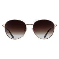 Quay Sunglasses Loop Me In 47790 Gold Brown Gradient