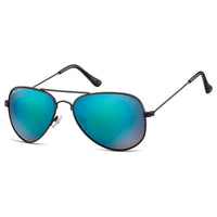Montana Sunglasses MS94 A Matte Black Blue Revo Mirror