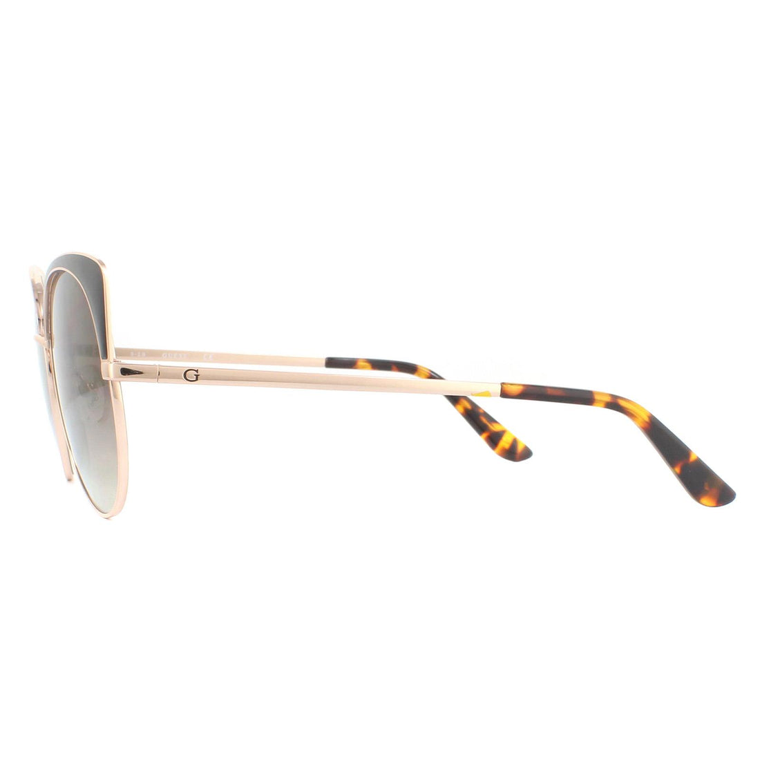 Guess Sunglasses GU7599 50G Dark Brown Brown Mirror