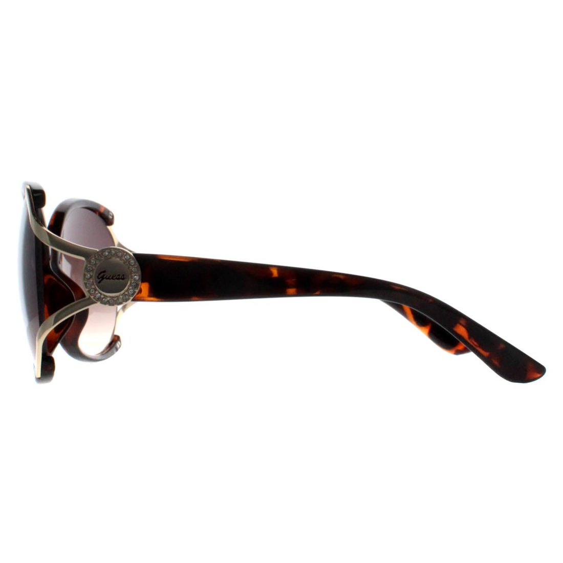 Guess Sunglasses GF6099 52F Dark Havana Brown Gradient