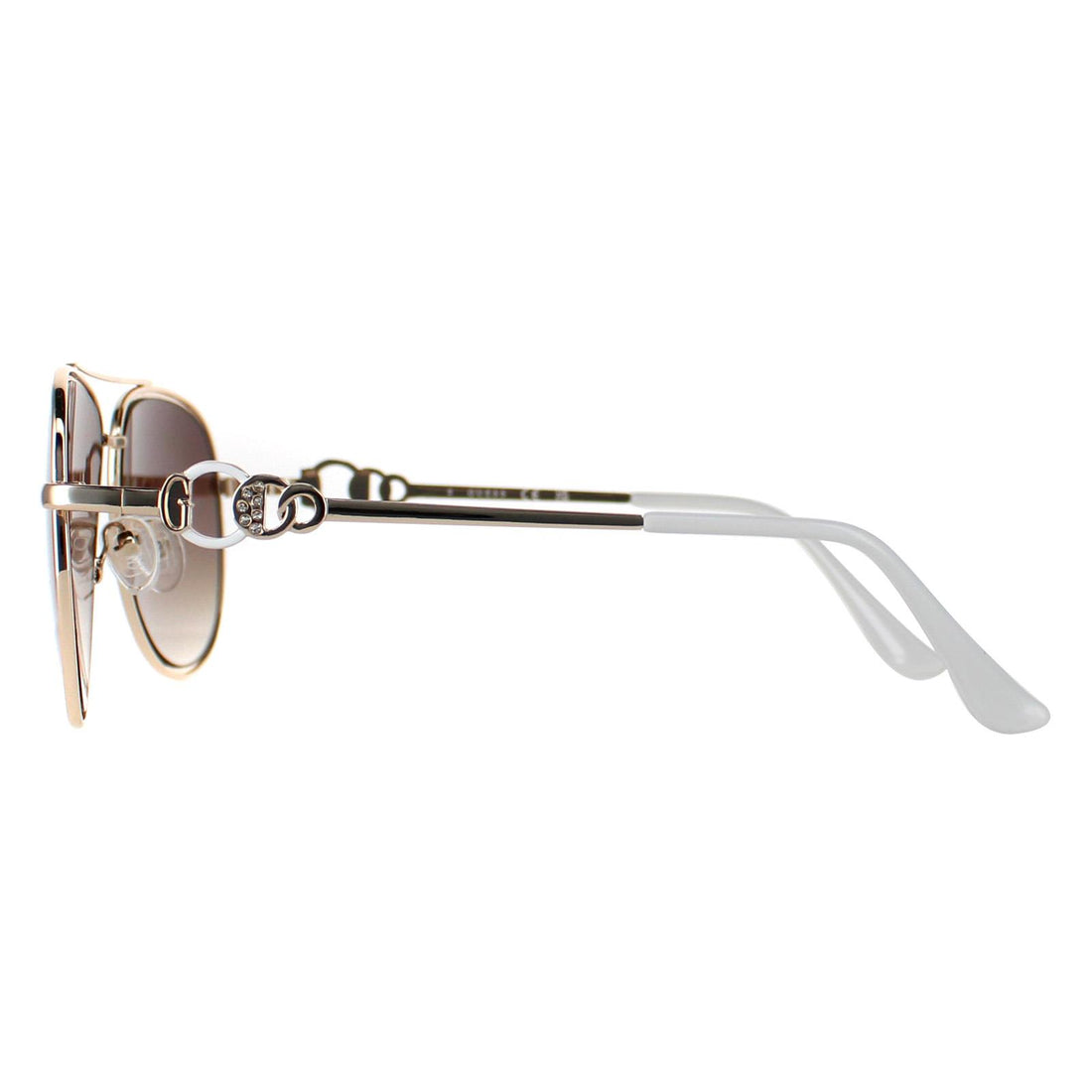 Guess Sunglasses GF0344 32F Gold Brown Gradient