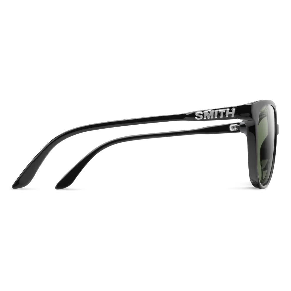 Smith Sunglasses Cheetah 807 L7 Black ChromaPop Polarized Grey Green