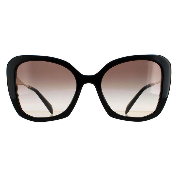 Prada PR03YS Sunglasses Black Grey Gradient