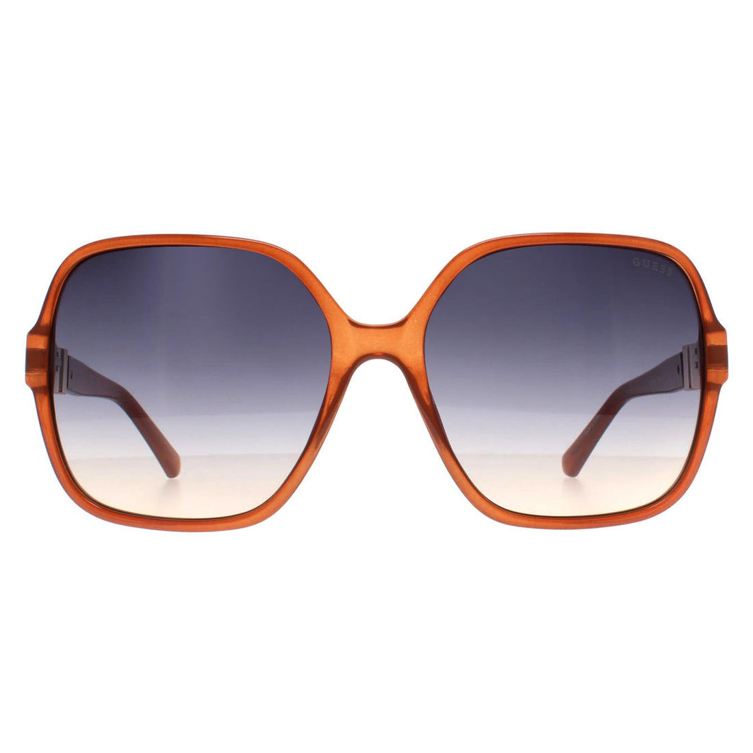 Guess Sunglasses GF00017 47W Light Brown Blue Gradient