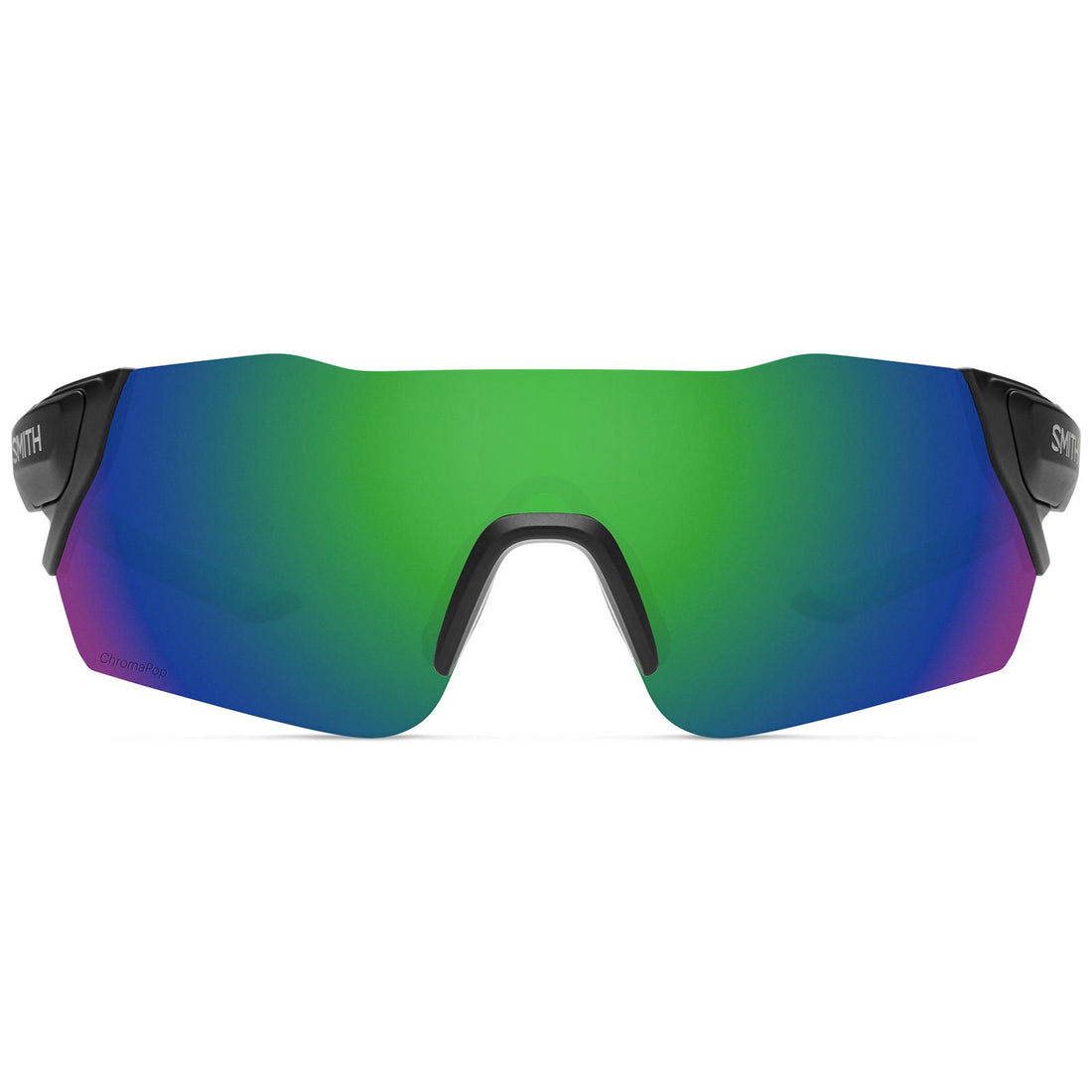 Smith Sunglasses Attack Mag MTB 3OL X8 Matte Black ChromaPop Green Mirror