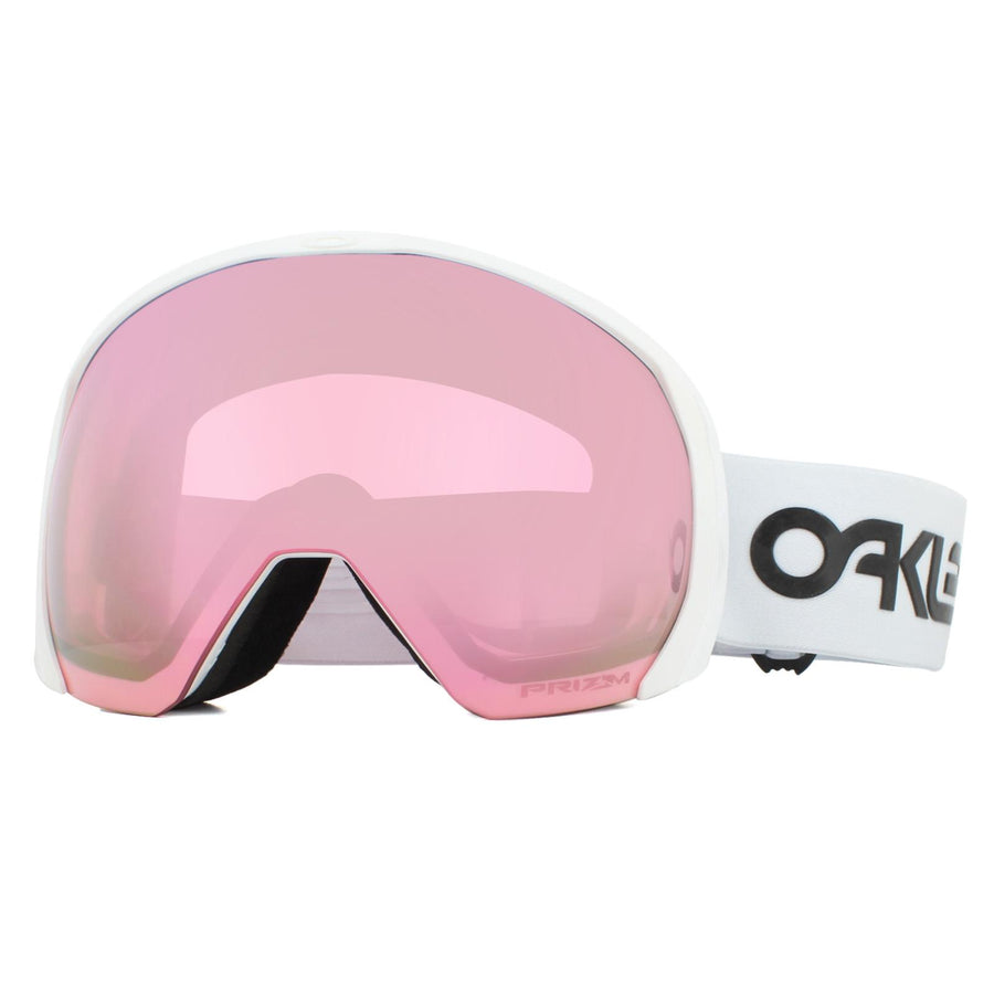 Oakley Ski Goggles Flight Path XL OO7110-14 Factory Pilot White Prizm Snow Hi Pink