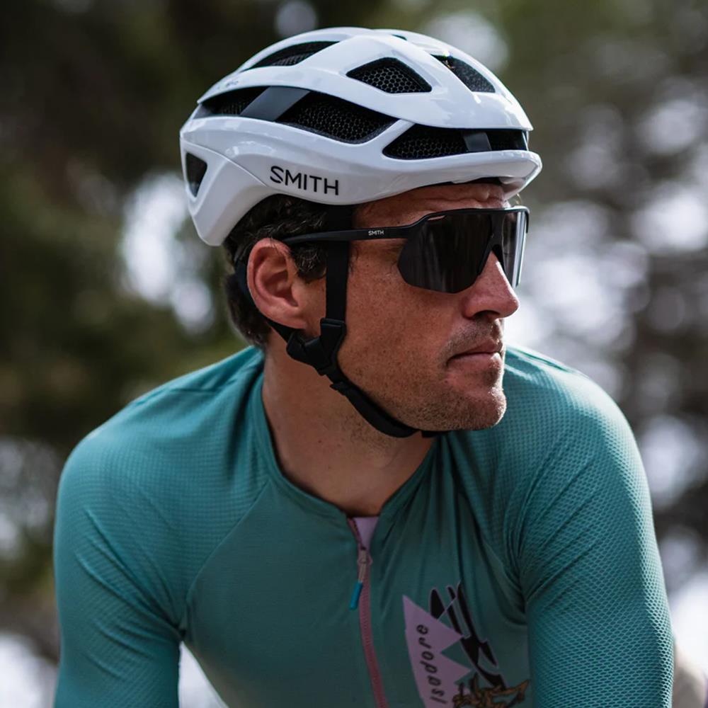 Smith White Trace Mips Road Bike Helmet - Small