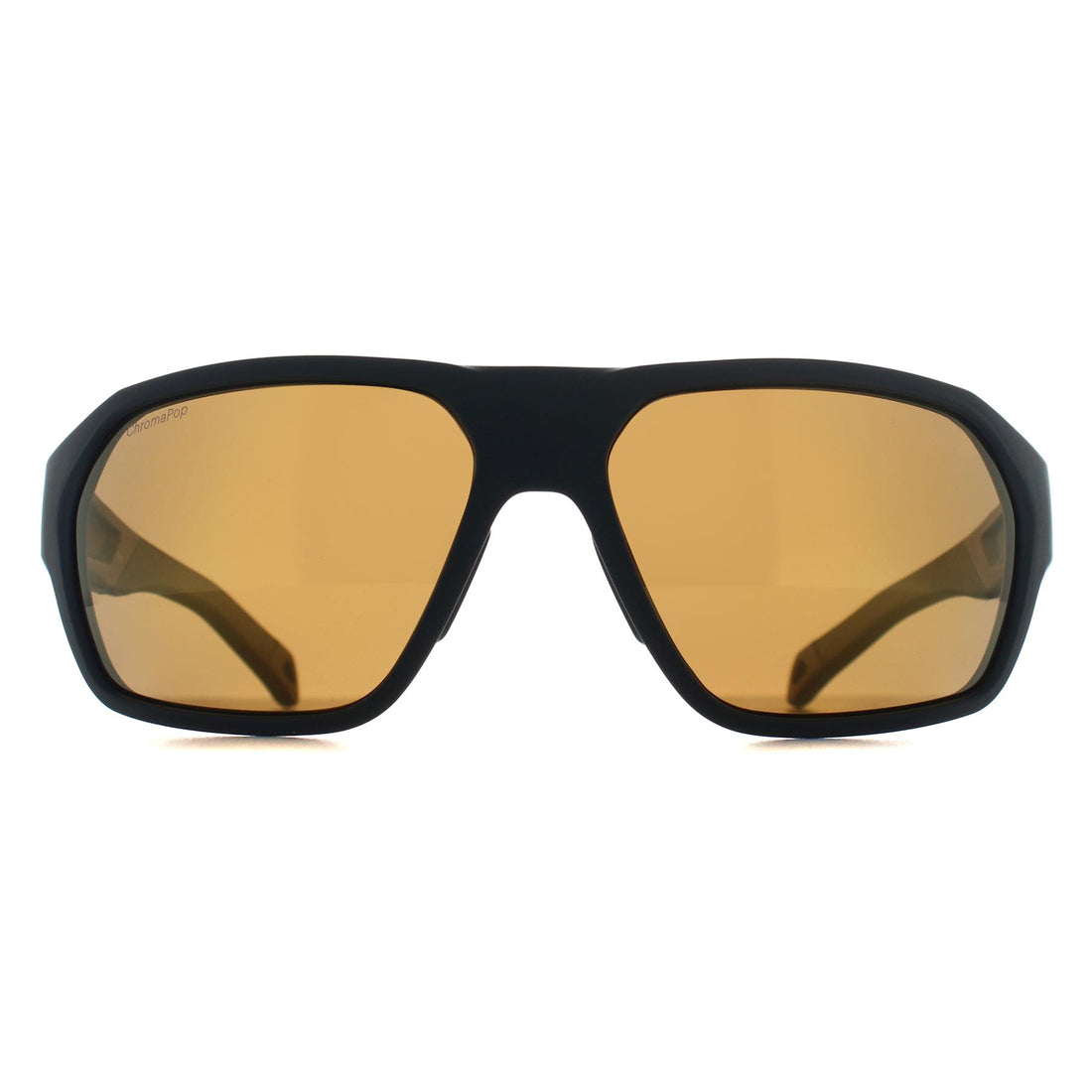 Smith Sunglasses Deckboss FRE QE Matte Grey Bronze Mirror Polarized Chromapop