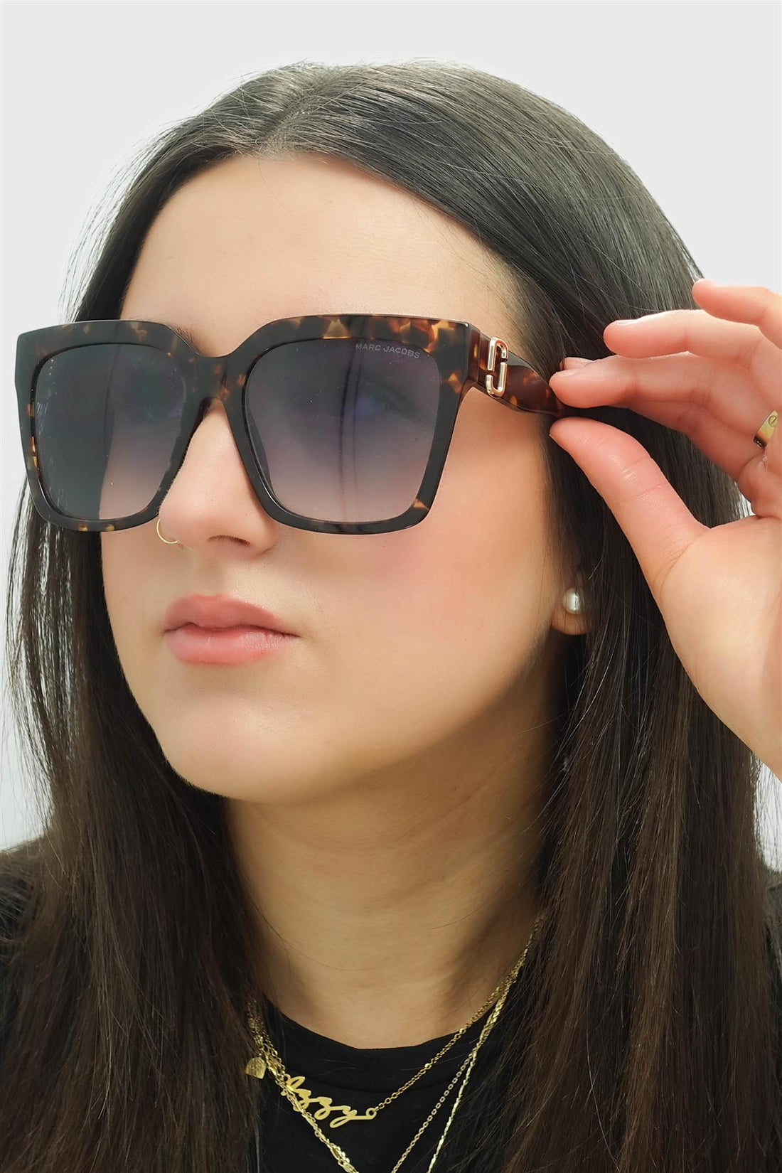 Marc Jacobs Sunglasses MARC 764/S 086 08 Havana Blue Gradient