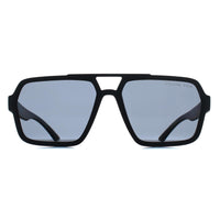Prada Sport Sunglasses PSA06S DG002G Black Rubber Dark Grey Polarized