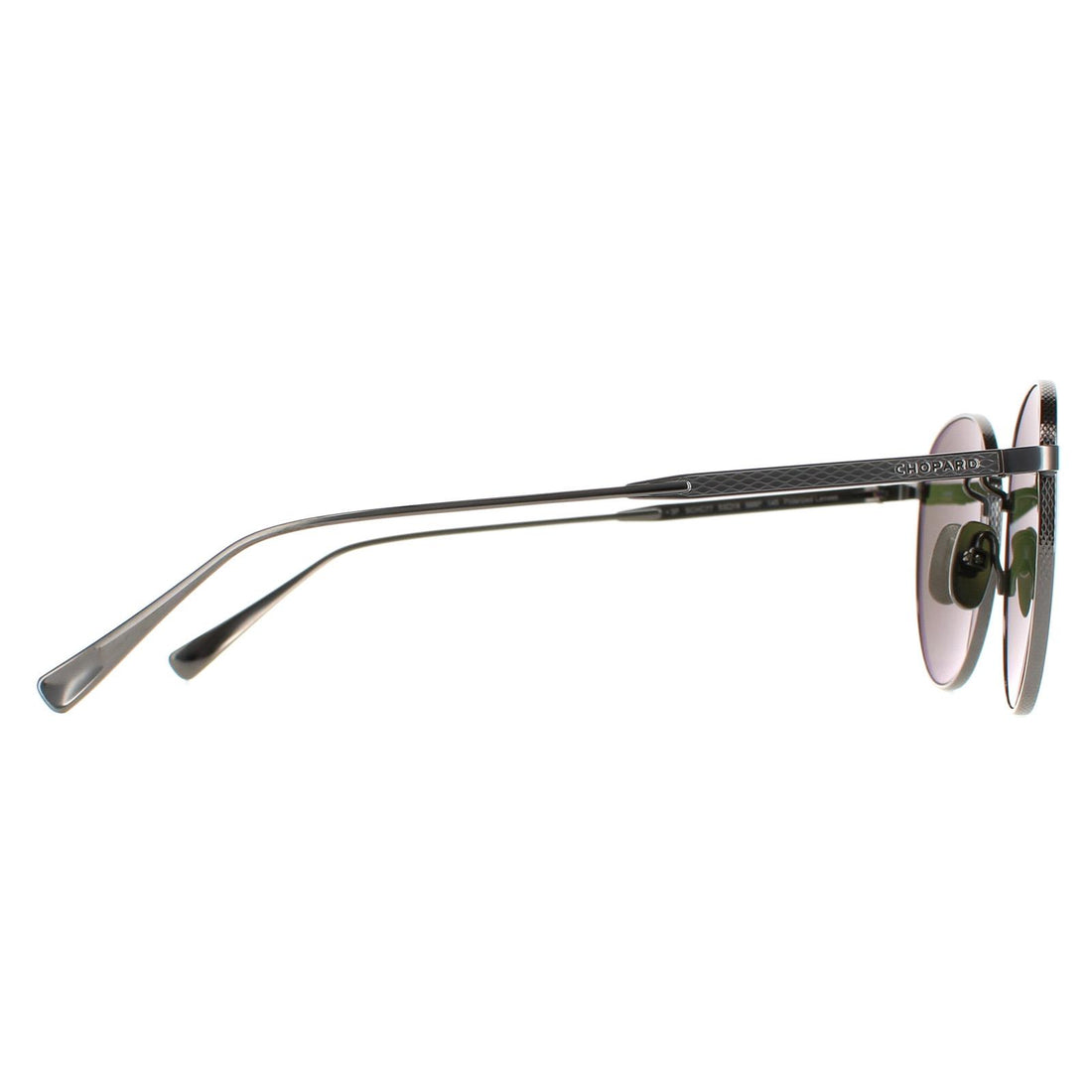 Chopard Sunglasses SCHC77M 568P Polished Grey Green Polarized