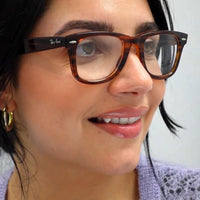 Ray-Ban Glasses Frames 4340V Wayfarer Ease 2000 Black 50mm