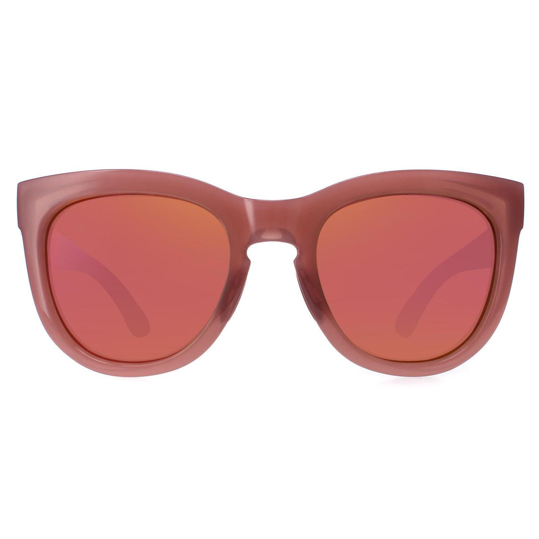 Smith Sunglasses Sidney F45 E7 Beige Pink Chromapop Rose Gold Mirror