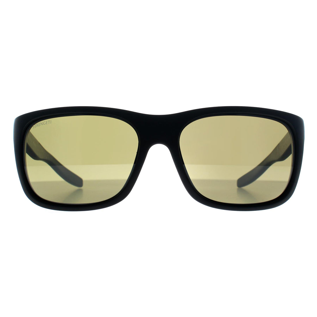 Serengeti Sunglasses Ettore 8686 Sanded Black Grey Mineral Polarized 55nm