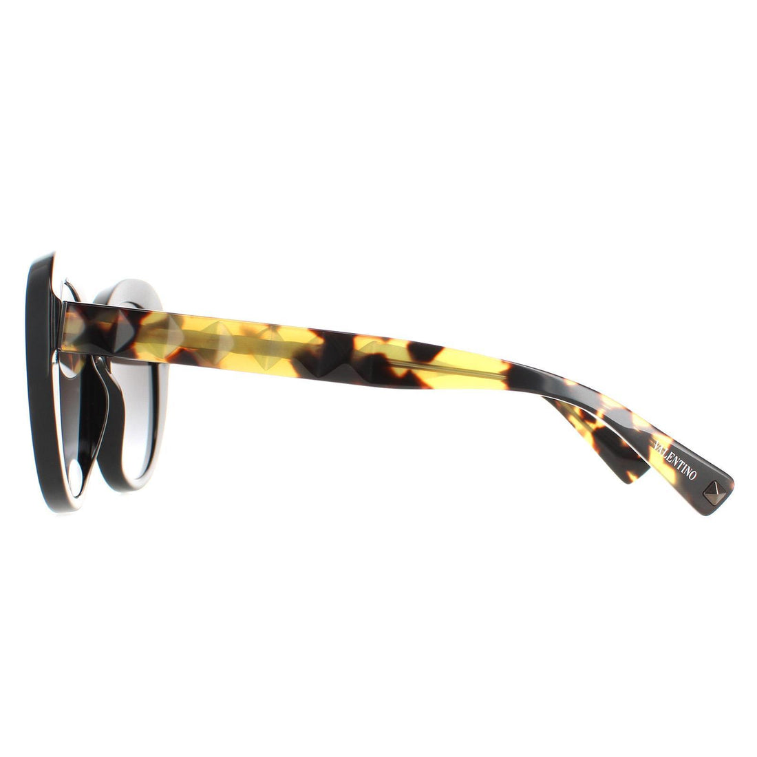 Valentino Sunglasses VA4113 50018G Black Havana Grey Gradient