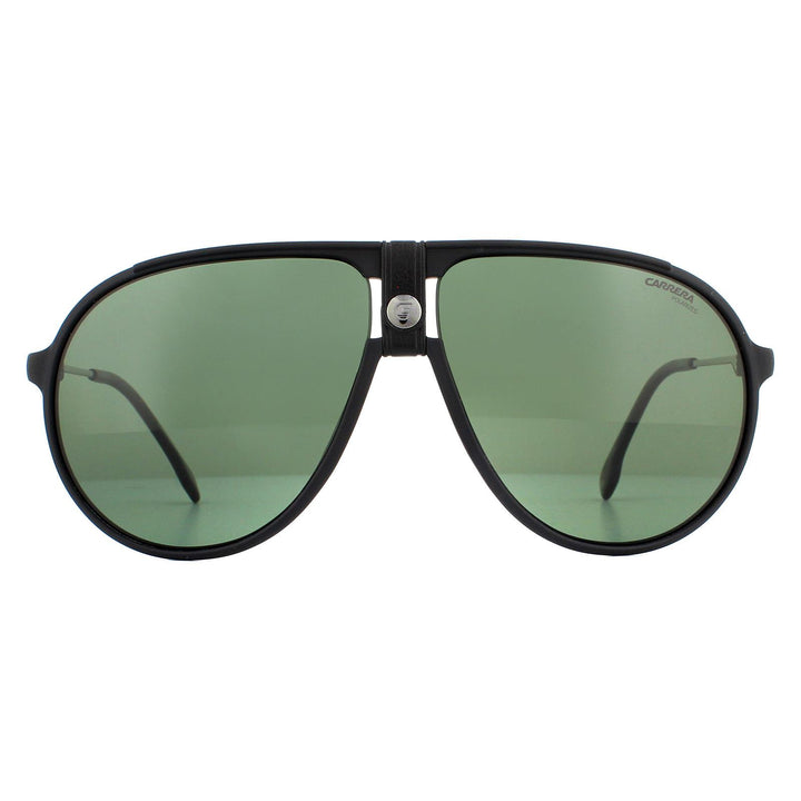 Carrera Sunglasses 1034/S 003 UC Matte Black Green Polarized