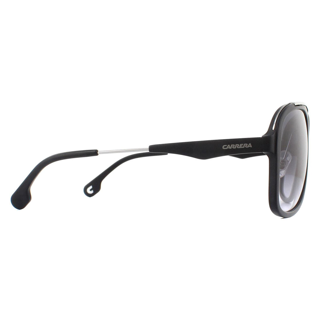 Carrera Sunglasses 133/S TI7 9O Ruthenium Matte Black Dark Grey Gradient