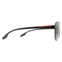 Prada Sport Sunglasses 54TS 1AB5Z1 Black Grey Polarized