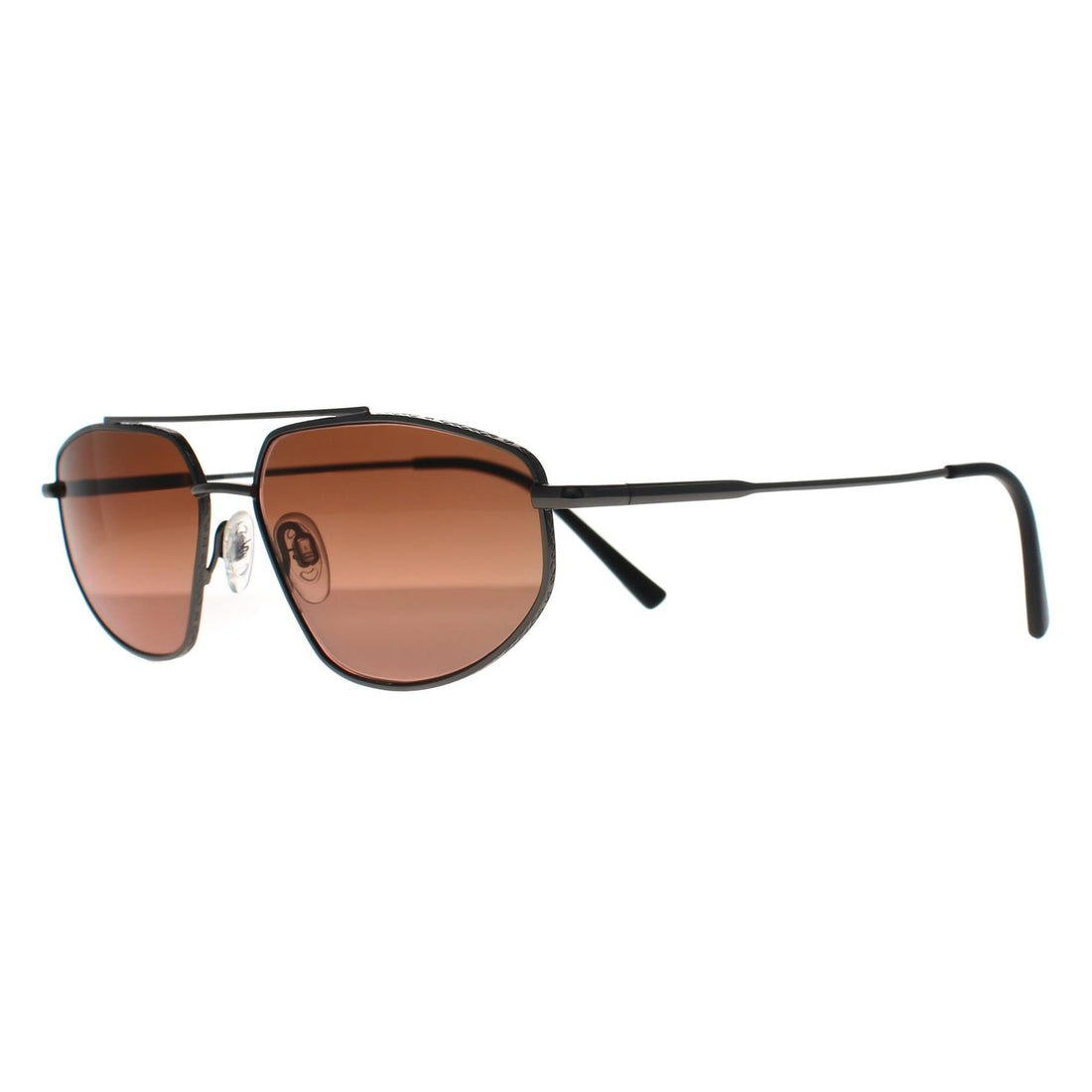 Serengeti Sunglasses Marlon SS539004 Shiny Dark Gunmetal Mineral Polarized Drivers Gradient