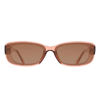 Quay Sunglasses Vibe Check 77731 Pale Rose Sepai Brown Gradient