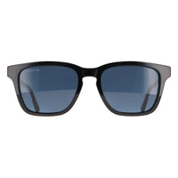 Lacoste Sunglasses L987S 001 Black Solid Blue