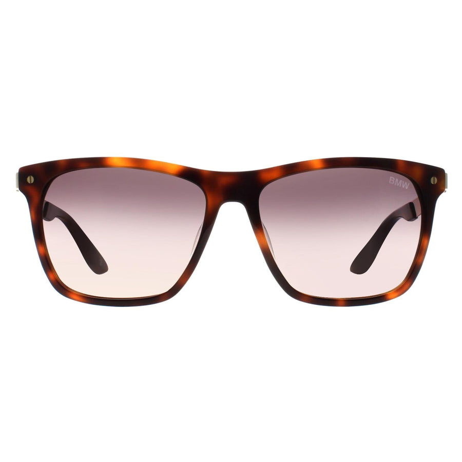 BMW Sunglasses BW0002-H 53B Blonde Havana Smoke Gradient