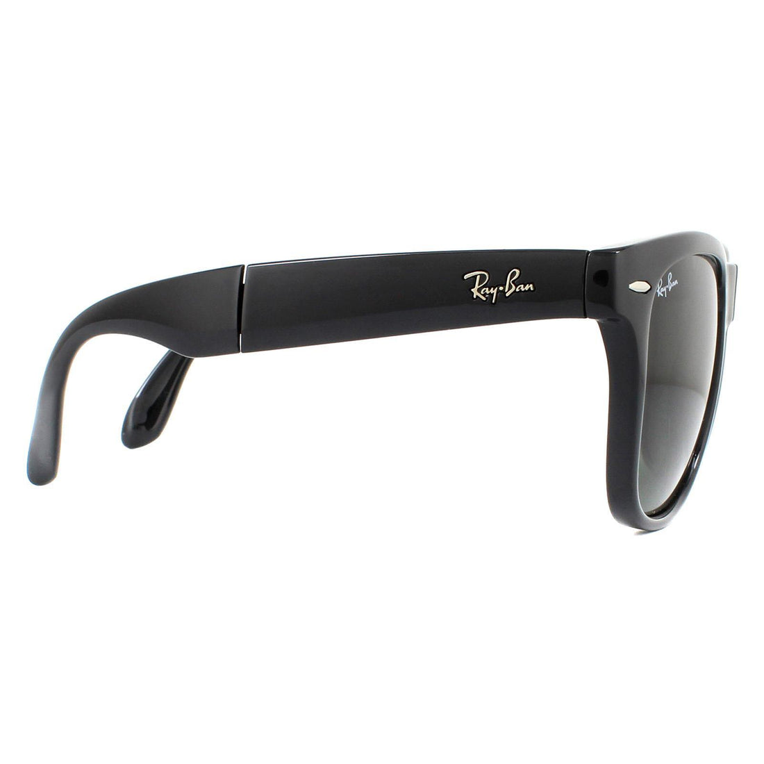 Ray-Ban Sunglasses Folding Wayfarer 4105 Black 601 50mm