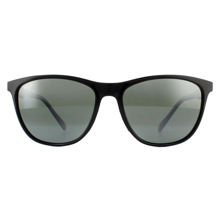 Maui Jim Peahi Sunglasses Gloss Black