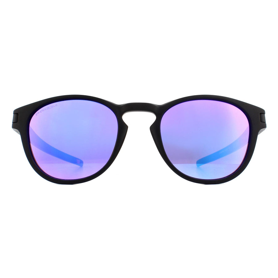 Oakley Sunglasses Latch OO9265-55 Matte Black Prizm Violet
