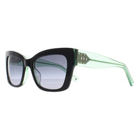 Kate Spade Sunglasses Valeria/S 807 9O Black Dark Gray Gradient