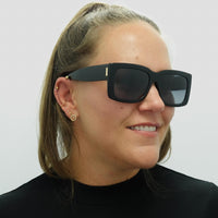 Hugo Boss Sunglasses BOSS 1454/S 807 9O Black Dark Grey Gradient
