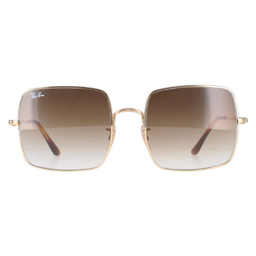 Ray-Ban Sunglasses RB1971 914751 Gold Light Brown Gradient