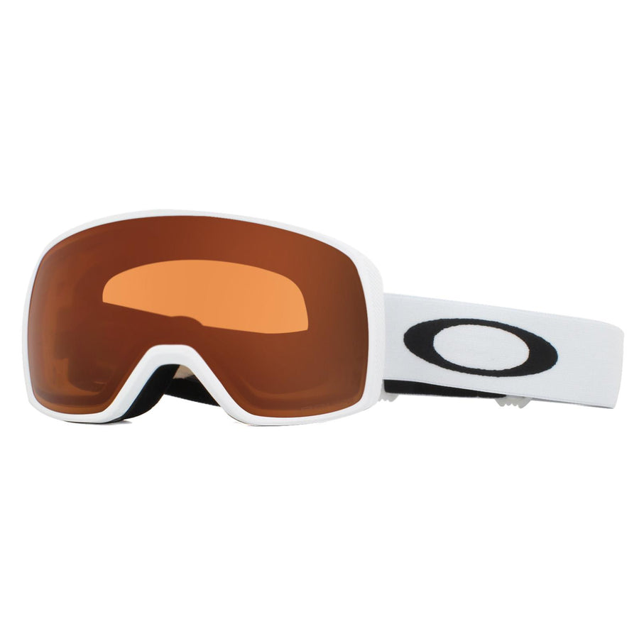 Oakley Ski Goggles Flight Tracker XS OO7106-11 Matte White Prizm Snow Persimmon