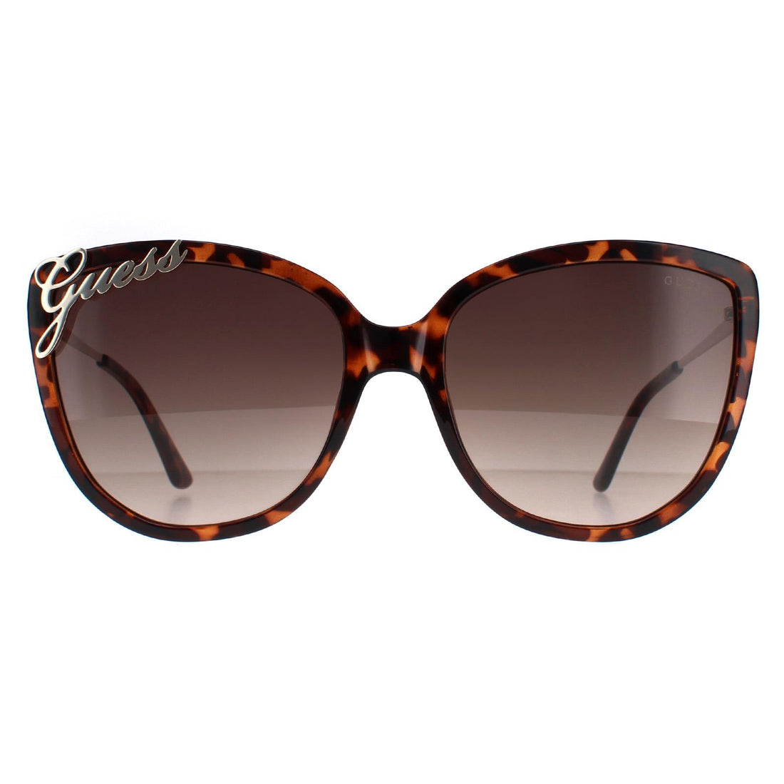 Guess Sunglasses GU7740 52F Dark Havana Brown Gradient