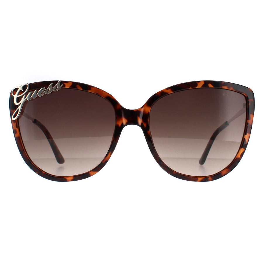 Guess Sunglasses GU7740 52F Dark Havana Brown Gradient