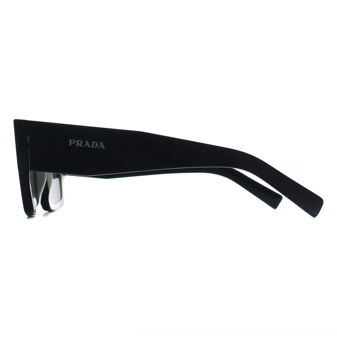 Prada Sunglasses PRB17S 16K08Z Black/Talc Dark Grey