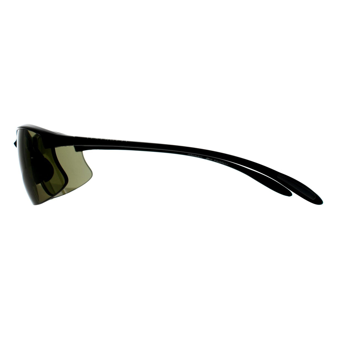 Serengeti Sunglasses Maestrale 7712 Shiny Black Polarized PhD2.0 555nm Green