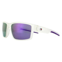 Tommy Hilfiger Sunglasses TH 1806/S 2M4 TE Matte Clear Purple Mirror