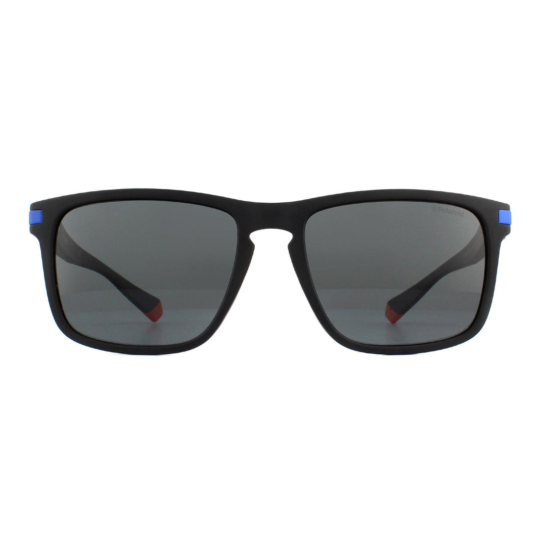 Polaroid Sunglasses PLD 2088/S 0VK M9 Matte Black Blue Gray Polarized