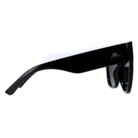 Montana Sunglasses MP73A Shiny Black Smoke Polarized