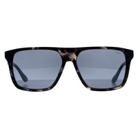 BMW Sunglasses BW0040-H 56C Black Tortoise Smoke Grey Mirror