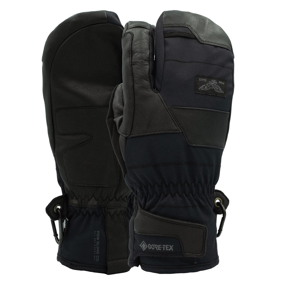 POW Black Sniper GTX Trigger Mens Snow Gloves - L