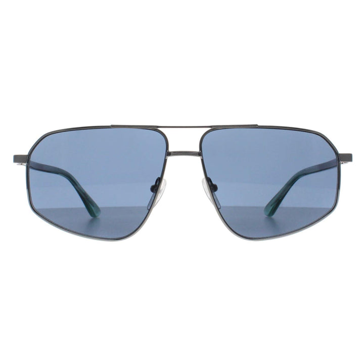 Calvin Klein Sunglasses CK23126S 014 Light Gunmetal Blue