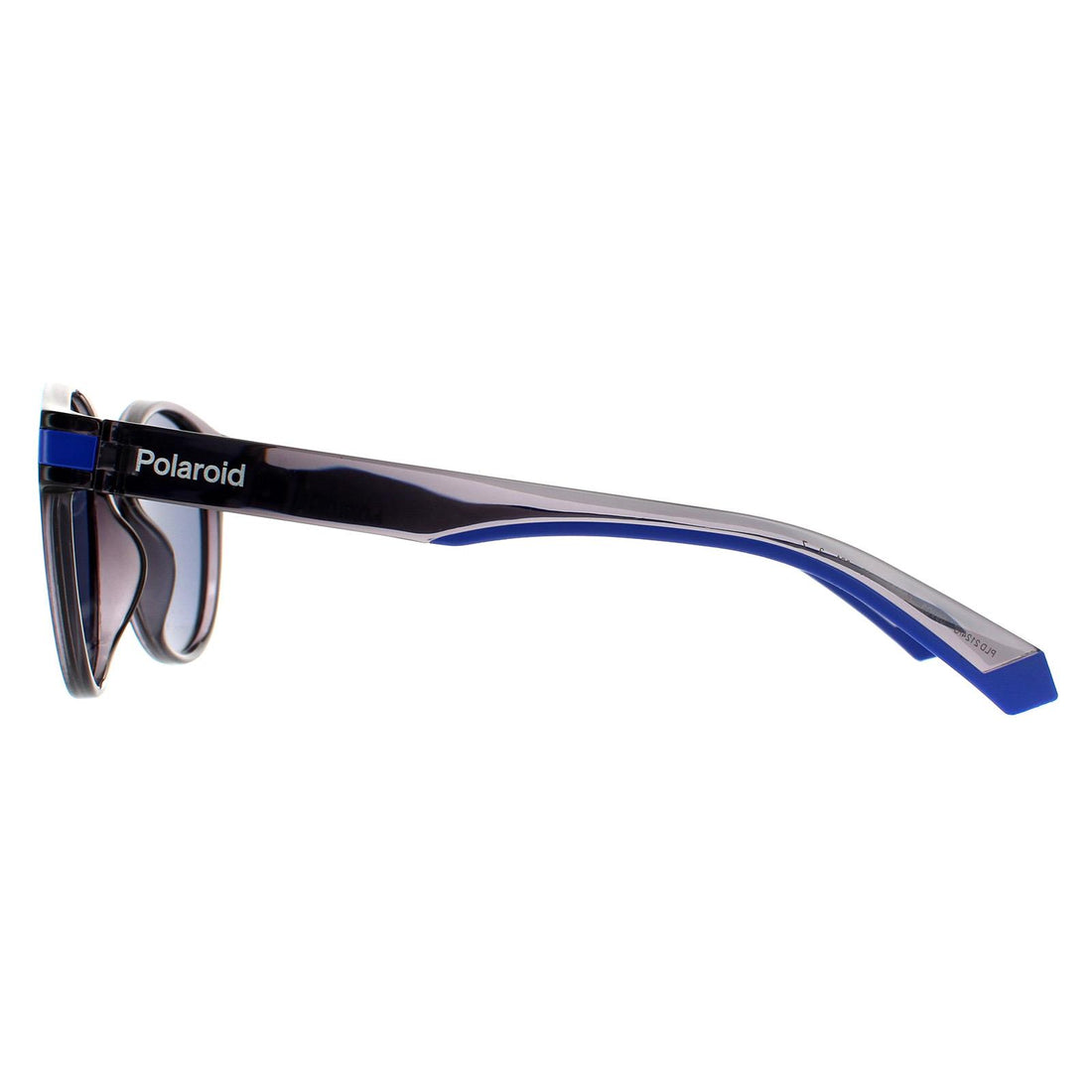 Polaroid Sunglasses PLD 2124/S 09V C3 Transparent Grey Blue Polarized