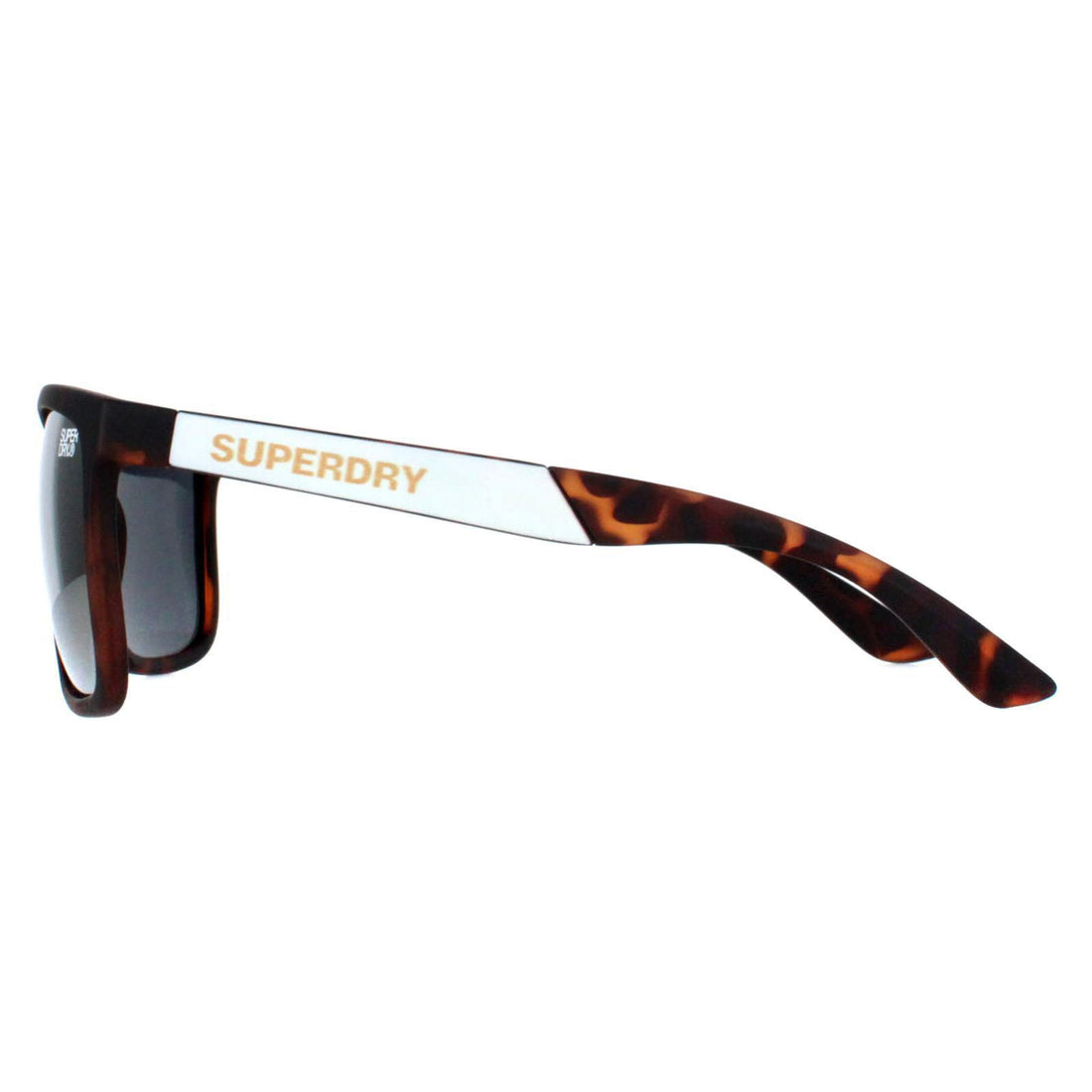 Superdry Sunglasses Runnerx 102P Tortoise Grey Mirror Polarized