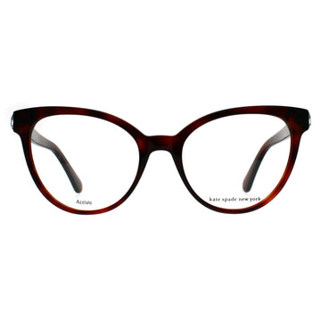 Kate Spade Glasses Frames Xandra 086 Havana Women