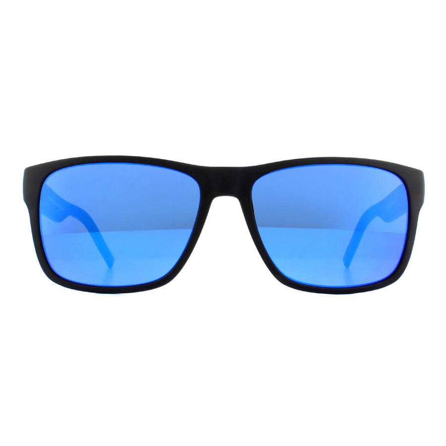Tommy Hilfiger TH 1718/S Sunglasses Matte Black Blue / Blue Mirror