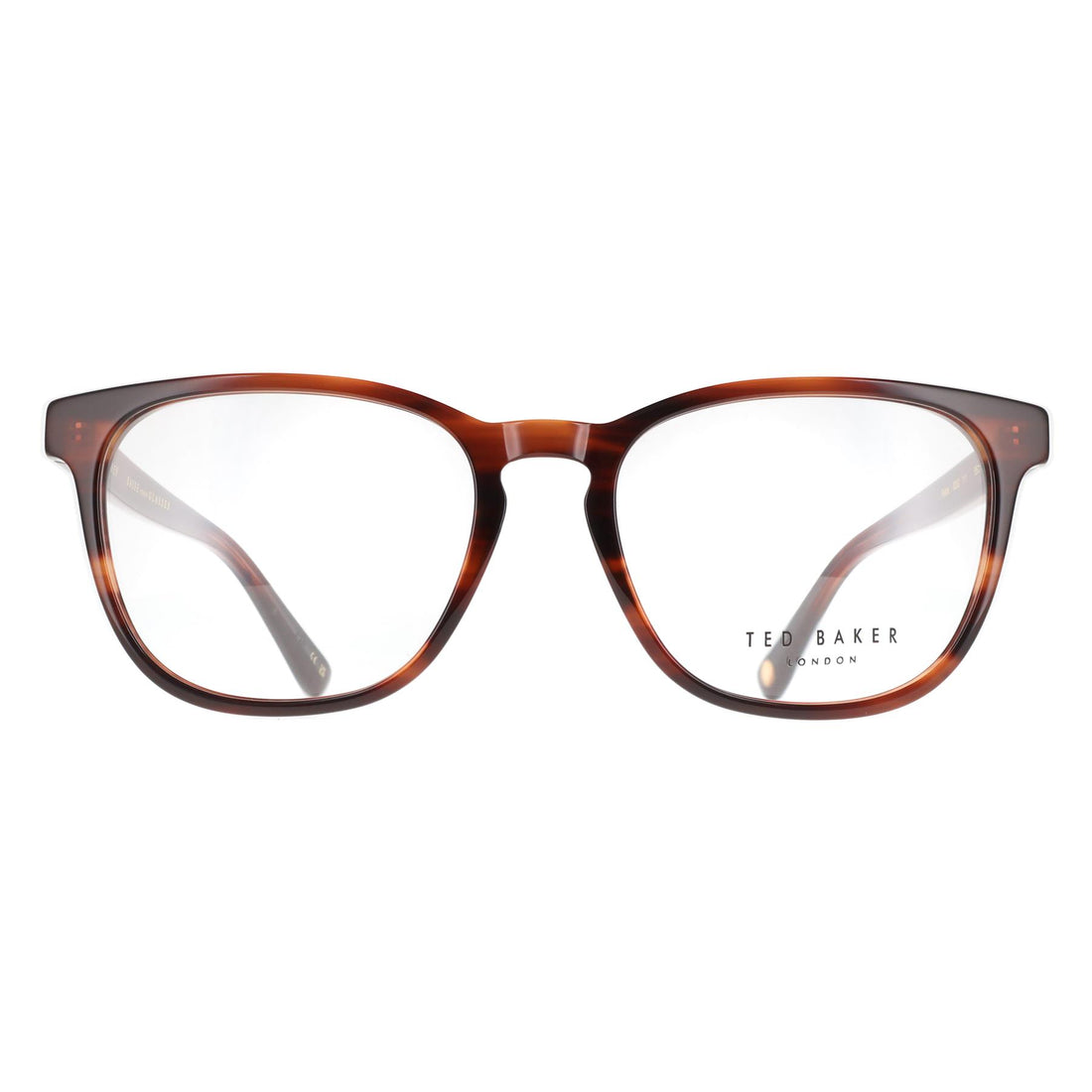 Ted Baker Glasses Frames TB8282 111 Mottled Brown Men