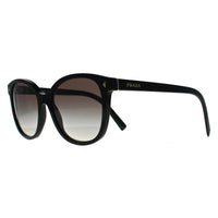 Prada Sunglasses PR22ZS 1AB0A7 Black Grey Gradient